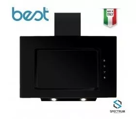 TOUCH SCREEN CHIMNEY RANGE HOOD WITH COLORED GLASS NIRO